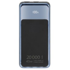 Батарея універсальна RivaCase 20000mA, 45W, QC/PD, LCD, black (RIVAPOWER VA1075 (Black))