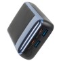 Батарея універсальна RivaCase 20000mA, 45W, QC/PD, LCD, black (RIVAPOWER VA1075 (Black))