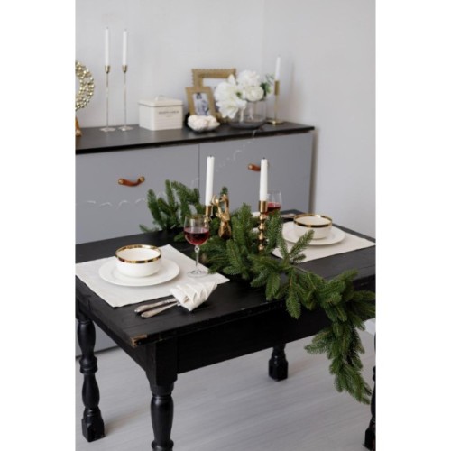 Серветка на стіл Прованс Перлина White 40х40 см (037588)