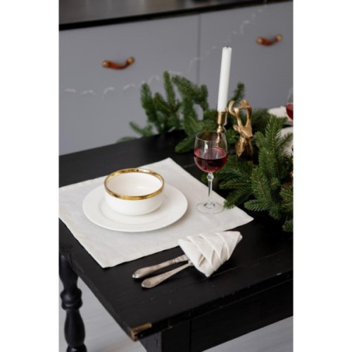 Серветка на стіл Прованс Перлина White 40х40 см (037588)