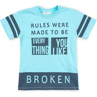 Футболка дитяча Breeze "Every thing you like" (10980-128B-blue)