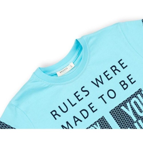 Футболка дитяча Breeze "Every thing you like" (10980-128B-blue)