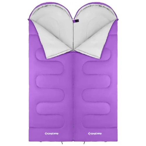 Спальний мішок KingCamp Oasis 250 Purple (KS3121_PURPLE_L_01)