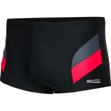 Плавки Aqua Speed Aron 338-16 чорний, червоний 4XL (5908217671417)