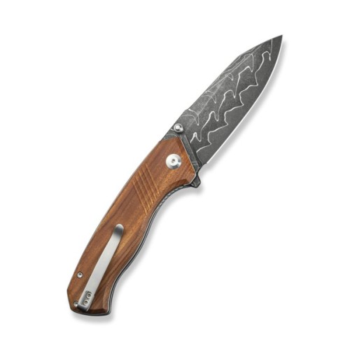Ніж Civivi Placoid, Wood, Damascus (C23079-DS1)