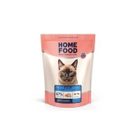 Сухий корм для кішок Home Food Hypoallergenic For sterilised морський коктейль 400 г (4820290090019)