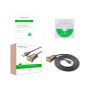 Кабель для передачі даних USB to COM M 3.0m DB9 RS-232 CR104 black Ugreen (20223)