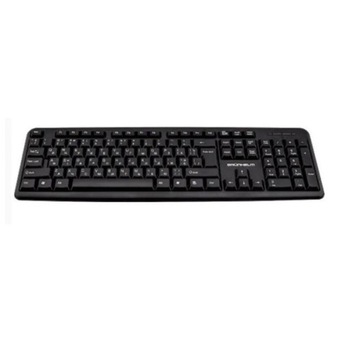 Клавіатура Grunhelm KB-101WD USB UA Black (109327)