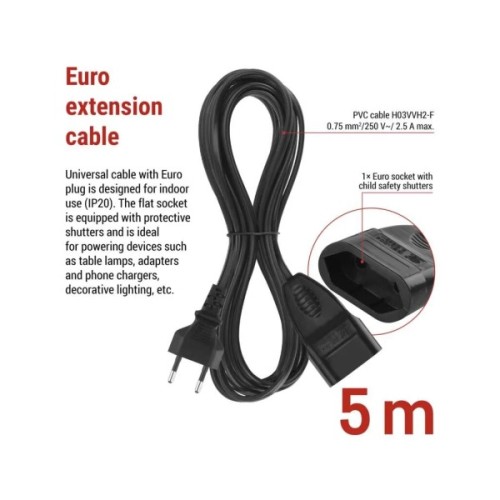 Мережевий подовжувач EMOS PC01305