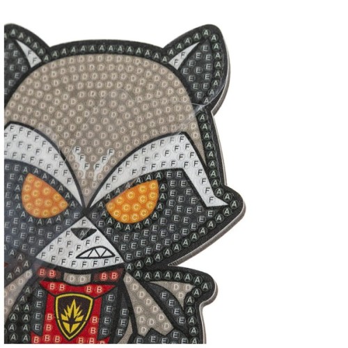 Набір для творчості Crystal Art Єнот Ракета (CAFGR-MCU012)