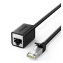 Патч-корд 2м, F/UTP cat 6 RJ-45 extension black Ugreen (U_11281)