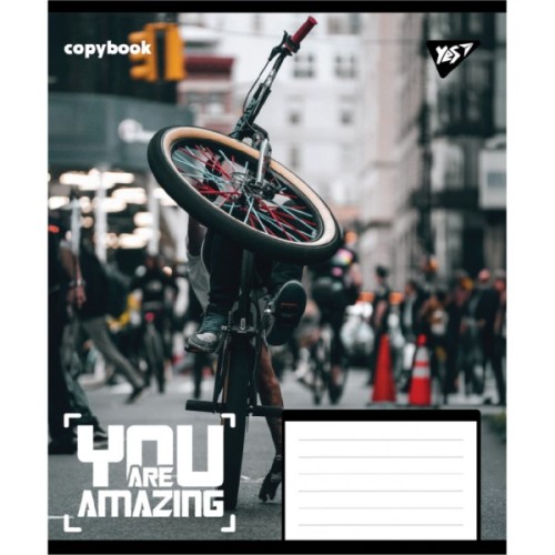 Зошит Yes You are amazing А5 24 аркушів лінія (767939)