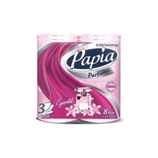 Туалетний папір Papia Parfume 3 шари 8 рулонів (8690536023448) Туалетний папір Papia Parfume 3 шари 8 рулонів (8690536023448)