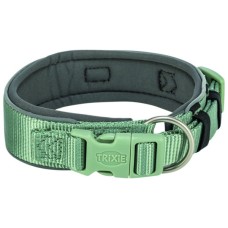 Нашийник для тварин Trixie Premium екстраширокий M-L 40-48 см 40 мм блакитно-сірий (4053032677579)