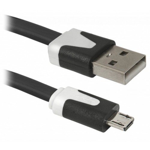 Дата кабель USB 2.0 AM to Micro 5P 1.0m Defender (87475)