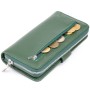 Гаманець ST Leather Зі шкіри унісекс Зелений (19304)