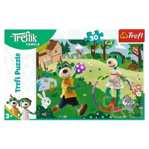 Пазл Trefl Treflik Активний день 30 елементів (5900511182873)