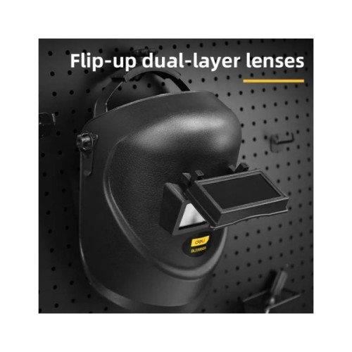 Маска зварювальника Deli 275 x 220 x 190 мм (EDL23950A)