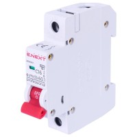 Автоматичний вимикач E.NEXT 1-п e.mcb.pro 16А C ( 6кА) (p042008)