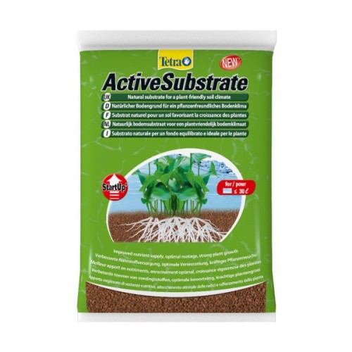 Ґрунт для акваріума Tetra Active Substrat натуральний з рослинами 3 л (4004218246898)