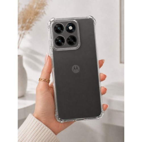 Чохол до мобільного телефона BeCover Anti-Shock Motorola Moto G77 Transparent (715700)