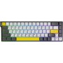 Клавіатура Ajazz AK680 V2 Ice Island Magnetic Switch USB UA Black/Gray/Yellow (AK680-V2-I-BGY)