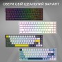 Клавіатура Ajazz AK680 V2 Ice Island Magnetic Switch USB UA Black/Gray/Yellow (AK680-V2-I-BGY)