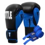 Боксерські рукавички Title Boxing Dynamic Strike Black/Blue 14 oz (XDBG 14 BK/BL)