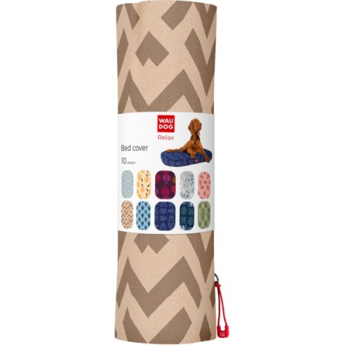 Чохол на матраци для тварин WAUDOG Relax Трикутники S 55х40 см (1308-0129)
