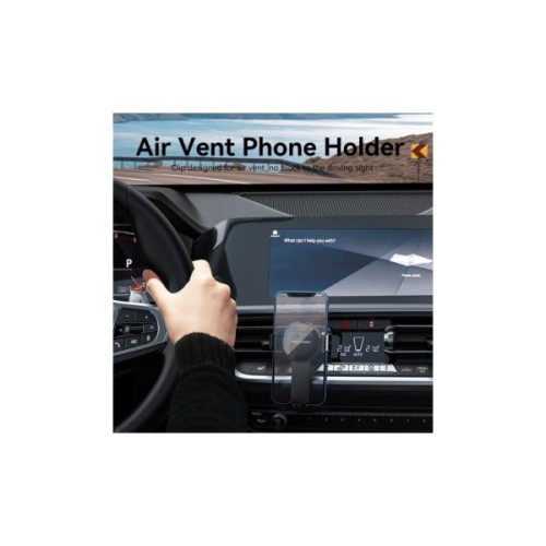 Універсальний автотримач Vention 4.7-7.2" Car Phone Mount With Duckbill Clip Black (KCGB0)