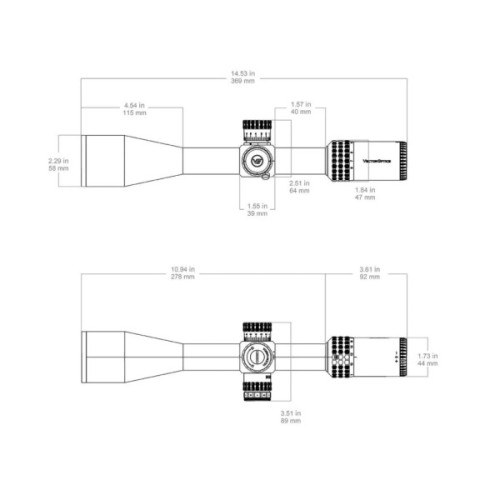 Оптичний приціл Vector Optics Sentinel 6-24x50 (30 мм) illum. FFP (SCFF-57)