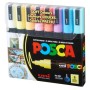 Набір маркерів UNI набір POSCA Soft Color, 1,8-2,5 мм, 8 шт (PC-5M SOFT COLOR 8C)