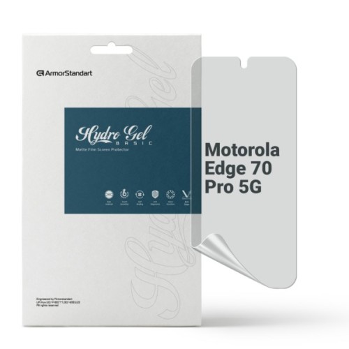 Плівка захисна Armorstandart Matte hydrogel Motorola Edge 70 Pro 5G (ARM91708)