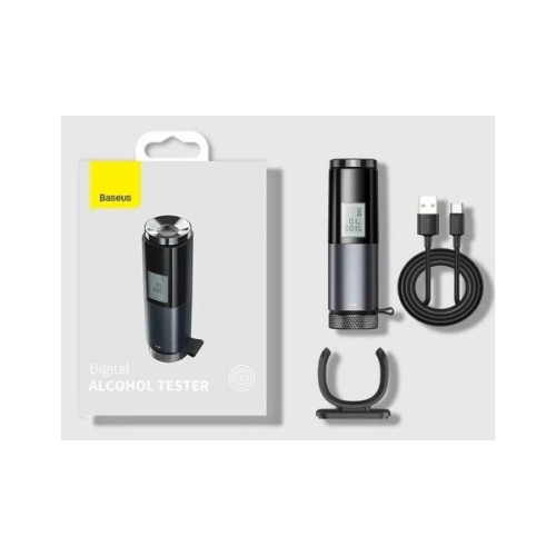 Алкотестер Baseus Digital Alcohol Tester Black (CRCX-01)