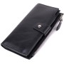 Гаманець Vintage З натуральної шкіри Чорний (22885)