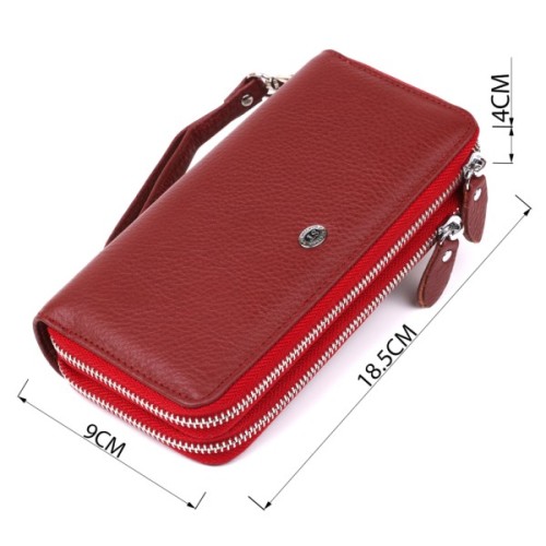 Гаманець ST Leather Червоний (18868)