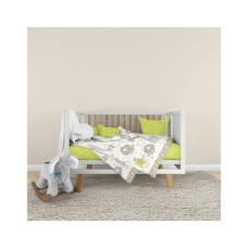 Дитячий постільний набір Home Line Мадагаскар , кавово-салатовий (193594)