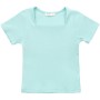 Футболка дитяча Breeze у рубчик (18706-164G-mint)