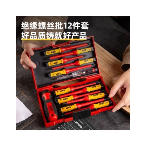 Набір викруток Deli ізольованого 12 шт. (DL510012)