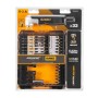 Набір біт DeWALT Pz1,2/Ph1,2/T15,20,25,27,30, 25мм, Ph1/Pz2/T25, 57мм, з кутовою насадкою (DT70782)