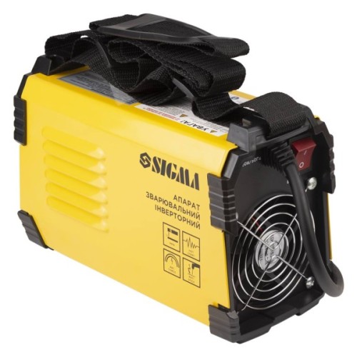 Зварювальний апарат Sigma інверторний, MMA, 160A, електрод 4мм, дисплей (5387571)