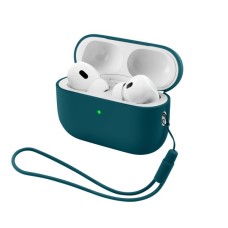 Чохол для навушників Armorstandart Silicone Case with straps For Apple AirPods Pro 3 Dark Green (ARM91279)