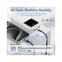 Батарея універсальна Vention 30000 mAh 22.5W Black LED Display Type (V_FHMB0)
