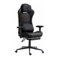 Крісло ігрове GT Racer X-2407 Black/Orange (X-2407 Fabric Black/Orange)