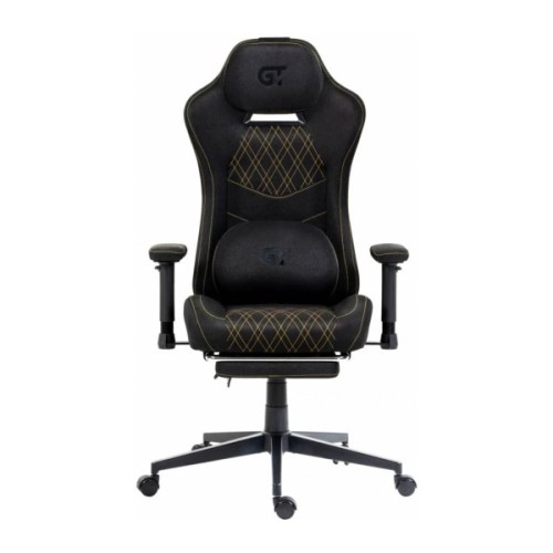 Крісло ігрове GT Racer X-2407 Black/Orange (X-2407 Fabric Black/Orange)