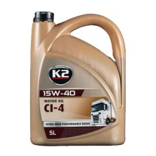 Моторна олива K2 MOTOR OIL 15W-40 CI-4 5 л (O4065E)