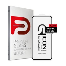 Скло захисне Armorstandart Icon Xiaomi Poco M7 Pro 5G Black (ARM83139)