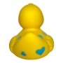 Іграшка для ванної Funny Ducks Качка Жовта у блакитних сердечках (0905)