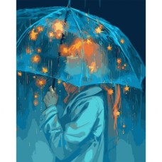 Картина по номерам Santi Зірки під дощем 40*50см LED (955429)
