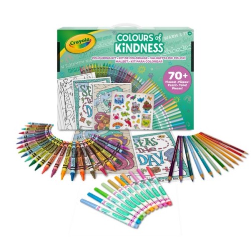 Набір для творчості Crayola Colours of kindness 70+ одиниць (04-2941)